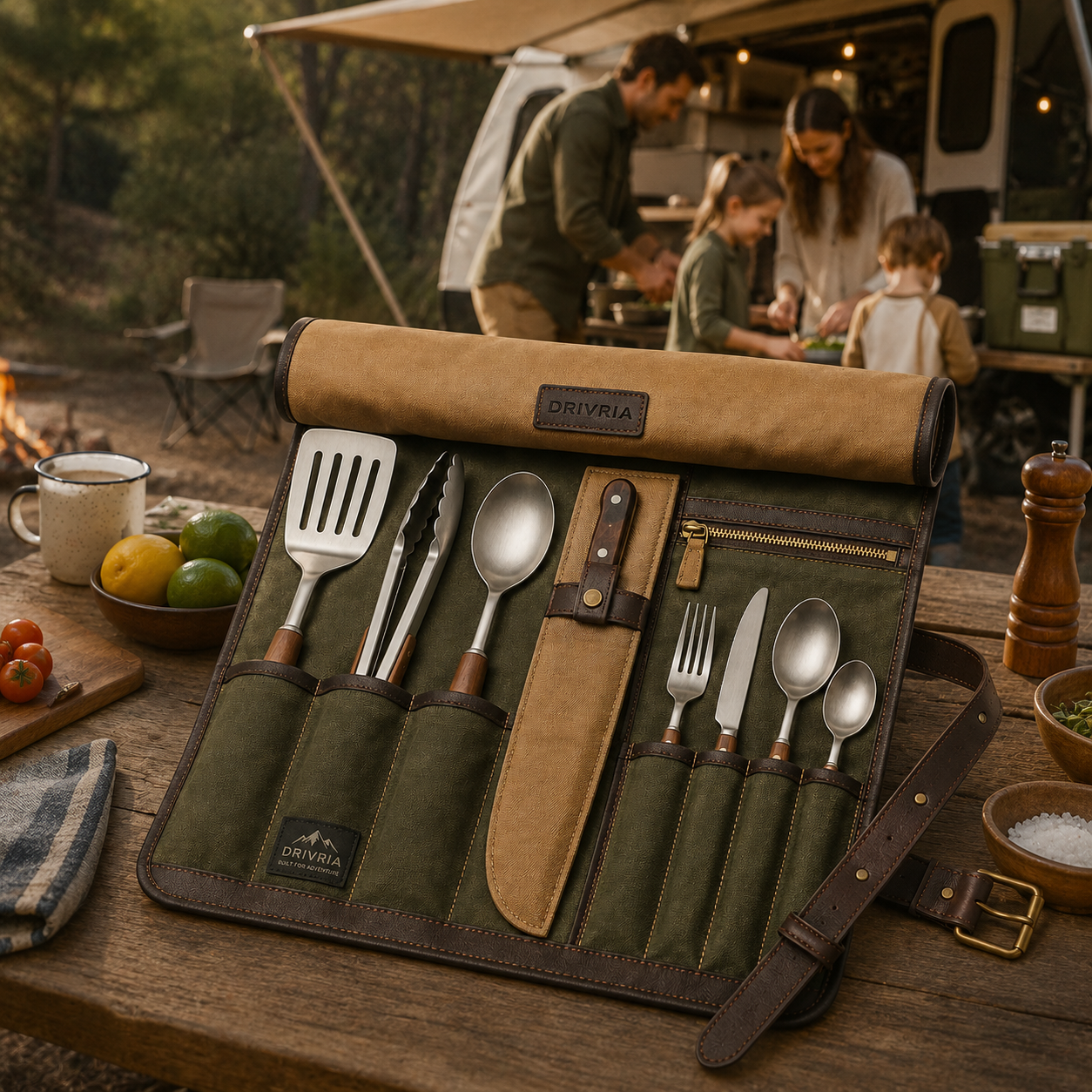 Drivria CampChef Utensil Roll