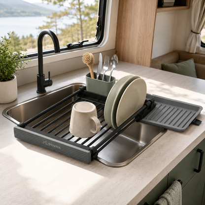 Drivria FoldFlat Over-Sink Drying Rack