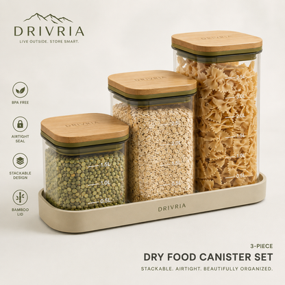 Drivria DryStore Food Canister Set